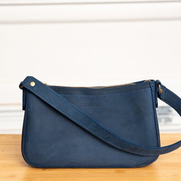 Lucy Shoulder Bag in Deep Water - Picture 1 of 7
